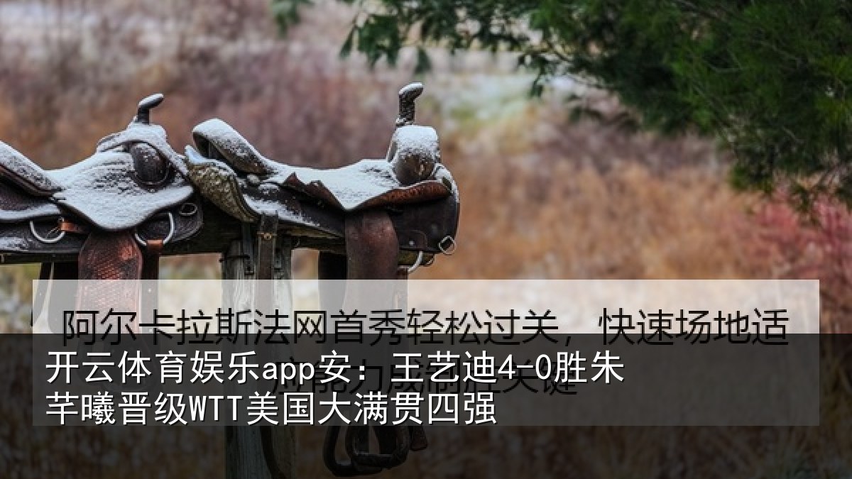 开云体育娱乐app安：王艺迪4-0胜朱芊曦晋级WTT美国大满贯四强